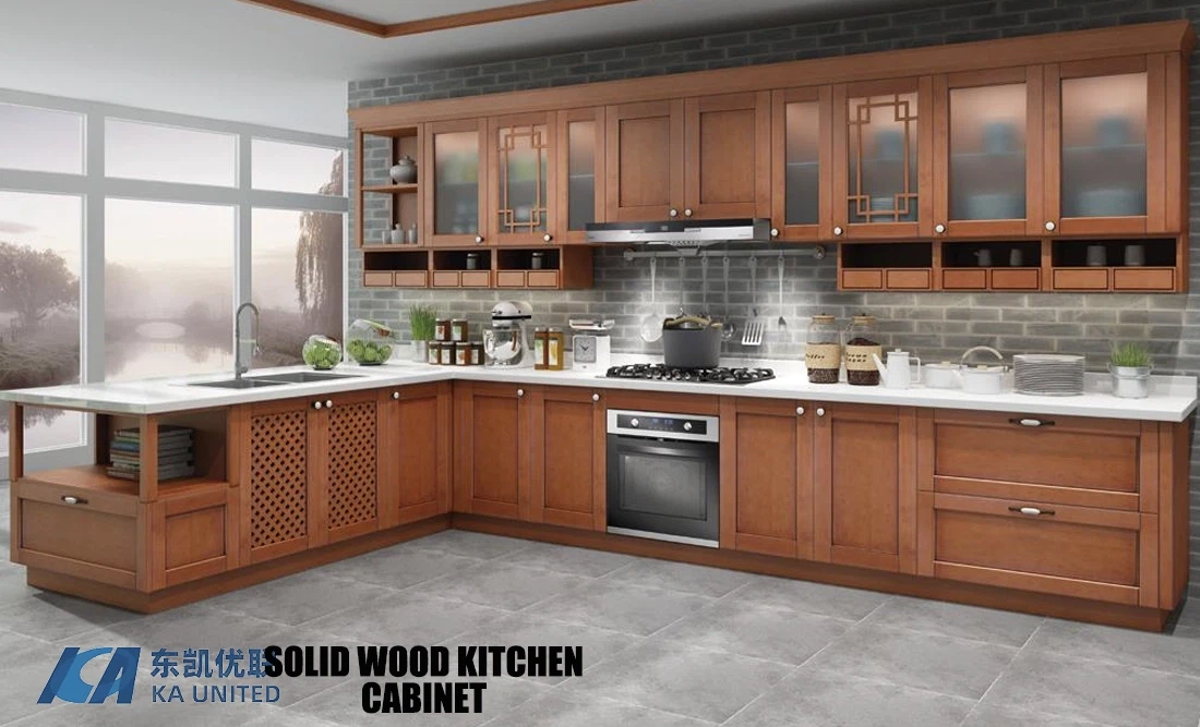 Solid wood Kitchen Cabinet Designs KA UNITED Solid wood Kitchen Cabinet Designs KA UNITED