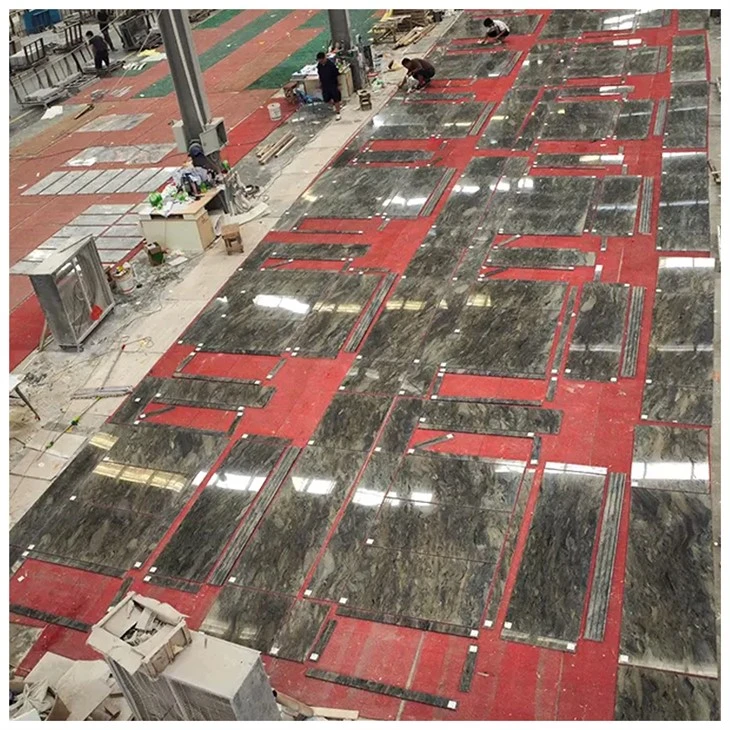 Polished Blue Fusion Exotic Quartzite Tiles