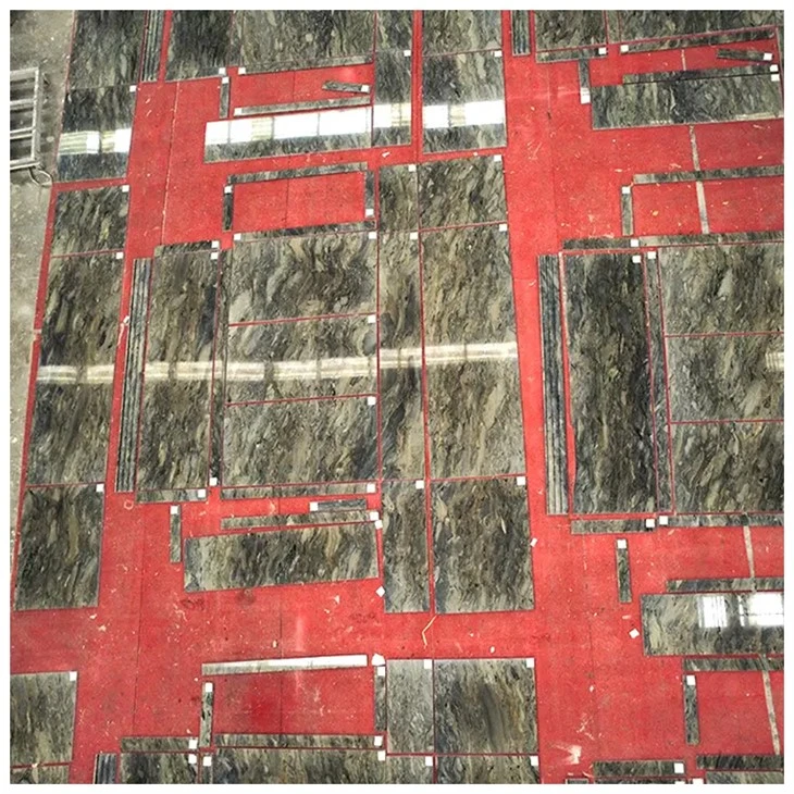 Polished Blue Fusion Exotic Quartzite Floor and Wall Tiles