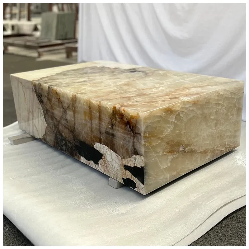 Patagonia Quartzite Plinth Coffee Table