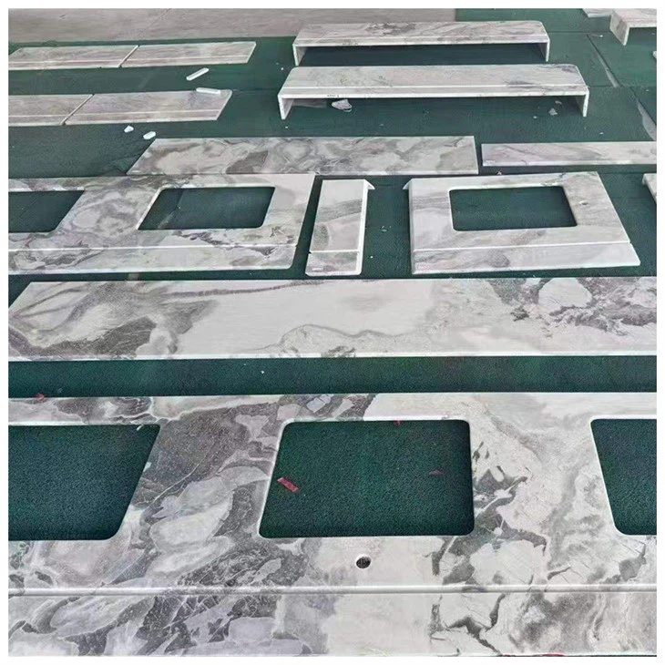 โต๊ะเครื่องแป้ง Dover White Quartzite