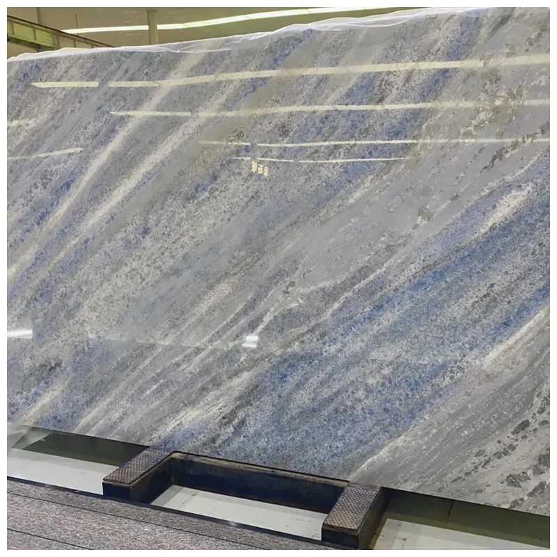 Crystal Blue Marble Polished Slabs Crystal Blue Marble Polished Slabs