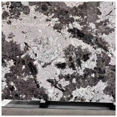 หินแกรนิตทัวร์มาลีน Branco